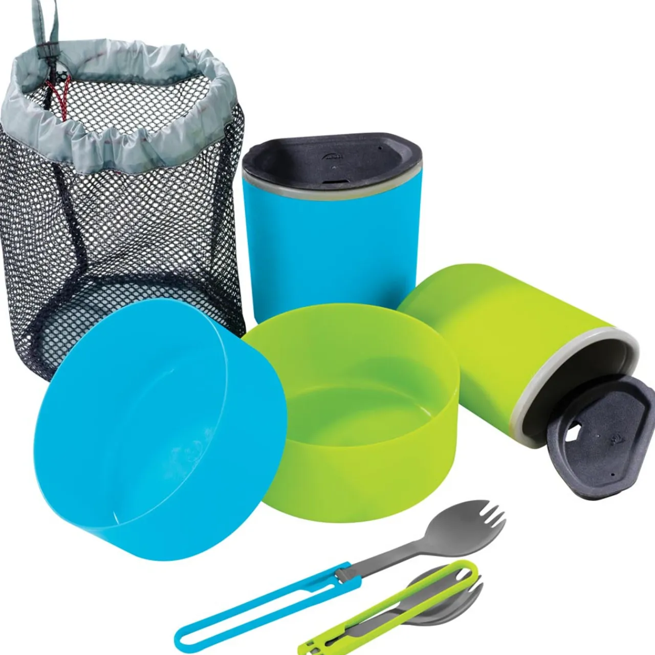 New 2 Person Mess Kit Cutlery & Utensils|Cups Mugs Plates & Bowls