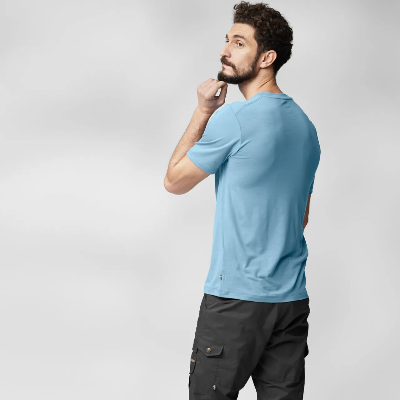 Sale Abisko Wool Logo SS Baselayer - Short Sleeves