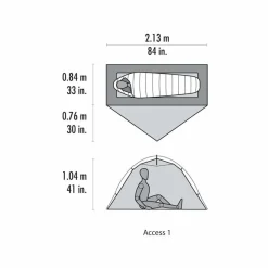 Outlet Access 1 Tent One Person Tents