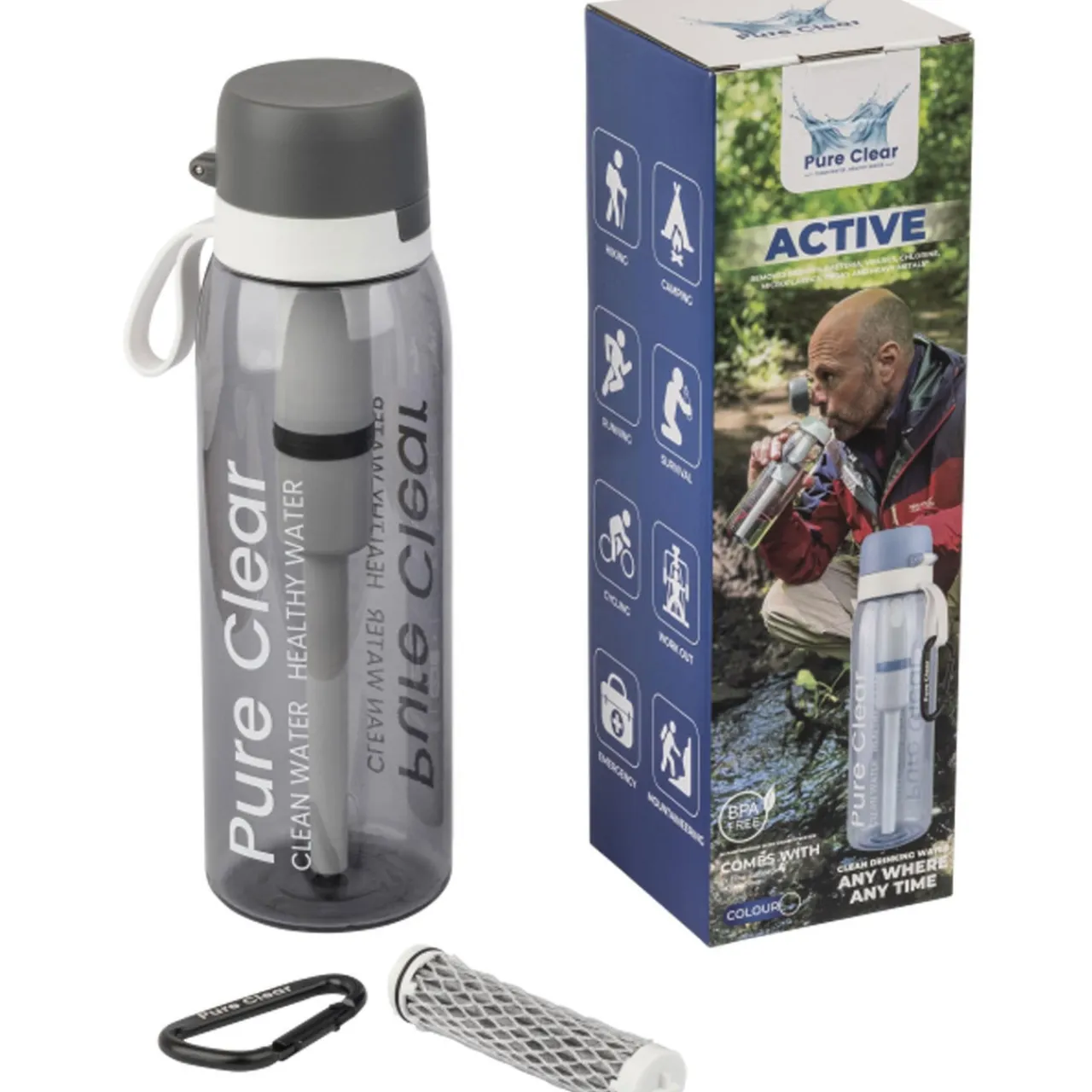 Online Active Water Filter Bottle Bottle Filters