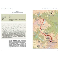 Hot Alta Via 2 - Trekking in the Dolomites Maps, Guides & Compasses