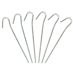 Discount Aluminium Round Wire Skewers 15cm - 6 Pack Tent Accessories