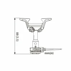 Hot Amicus Stove with Stealth Igniter Gas Stoves