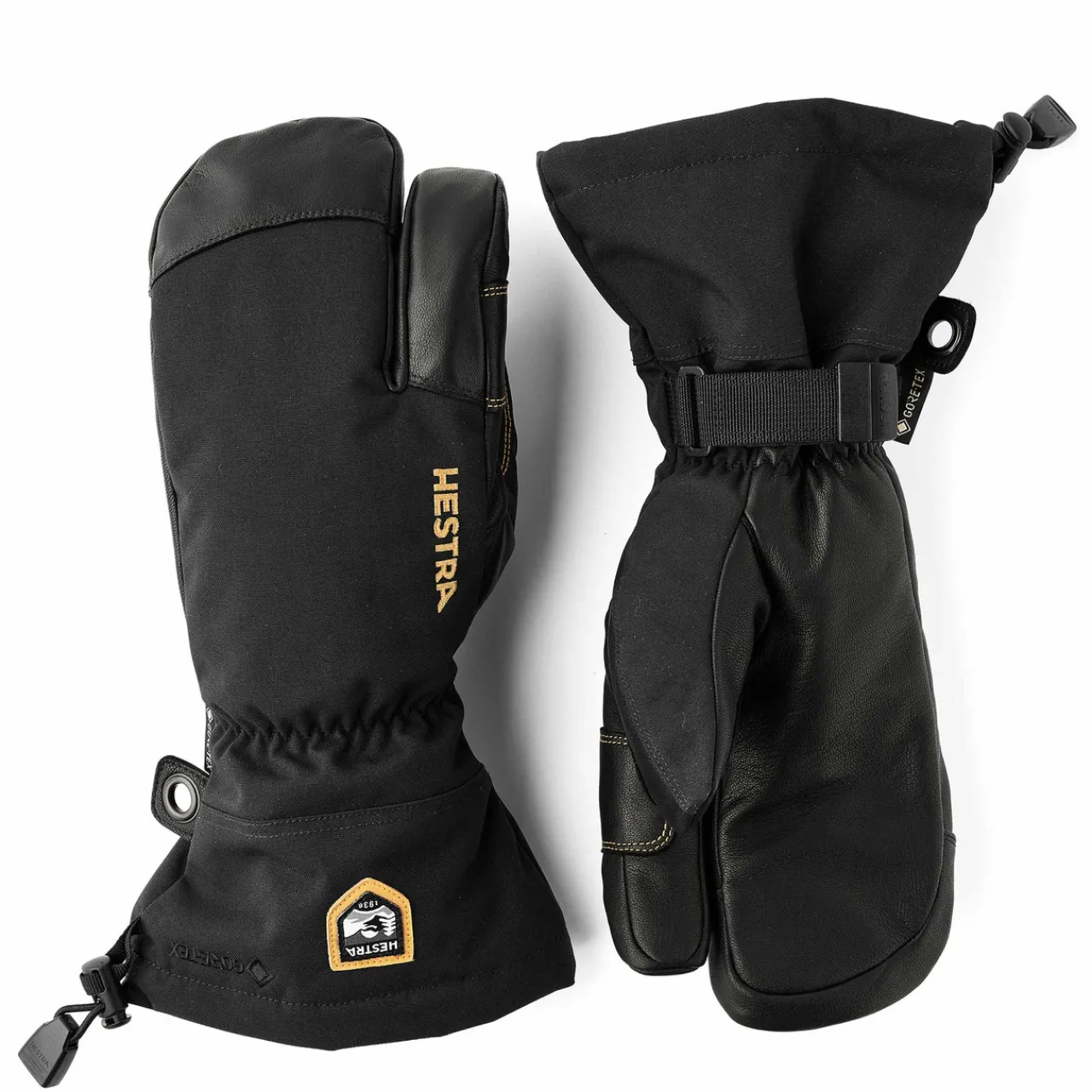 New Army Leather Gore-Tex 3 Finger Gloves Gloves