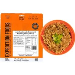 Clearance Asian Noodles with Chicken and Mixed Vegetables (High Energy Serving) Main Meals