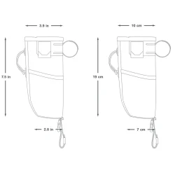 Clearance Backcountry Food Pouch Plus 1.2L+ Bikepacking