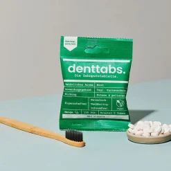 Bamboo Toothbrush & Toothpaste Tablets Other Washroom|Washroom Accessories