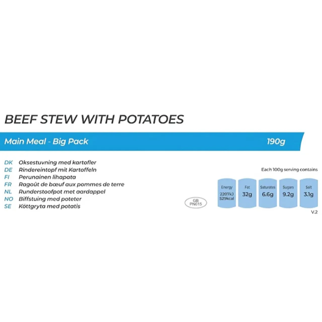 Discount Beef Stew with Potato (Big Pack) Main Meals
