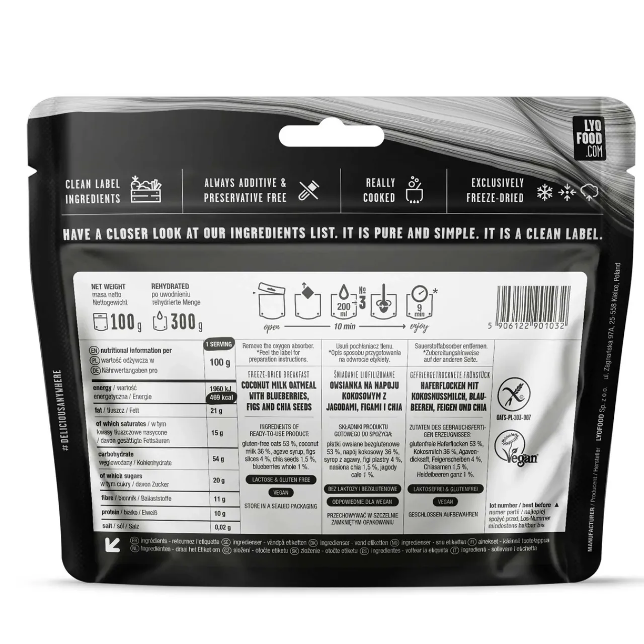 Discount Blueberry & Fig Porridge Breakfasts