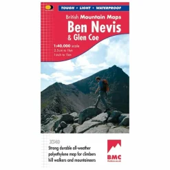 Clearance British Mountain Map - Ben Nevis & Glen Coe Maps, Guides & Compasses