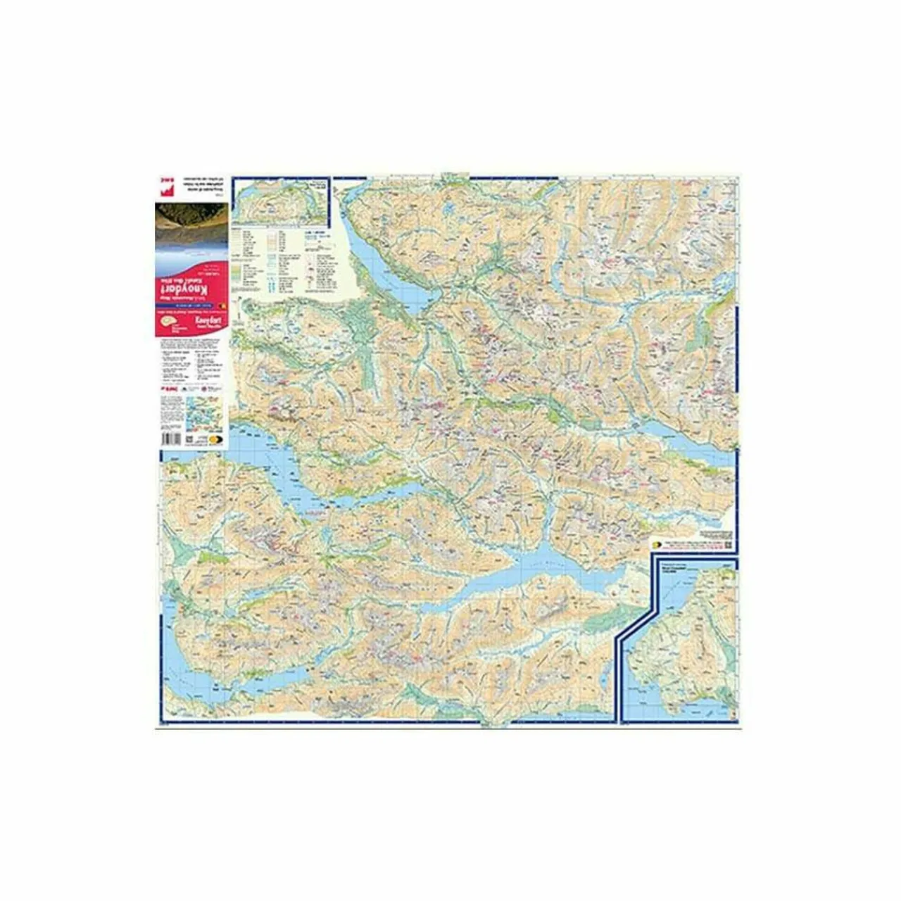 Discount British Mountain Map - Knoydart Maps, Guides & Compasses