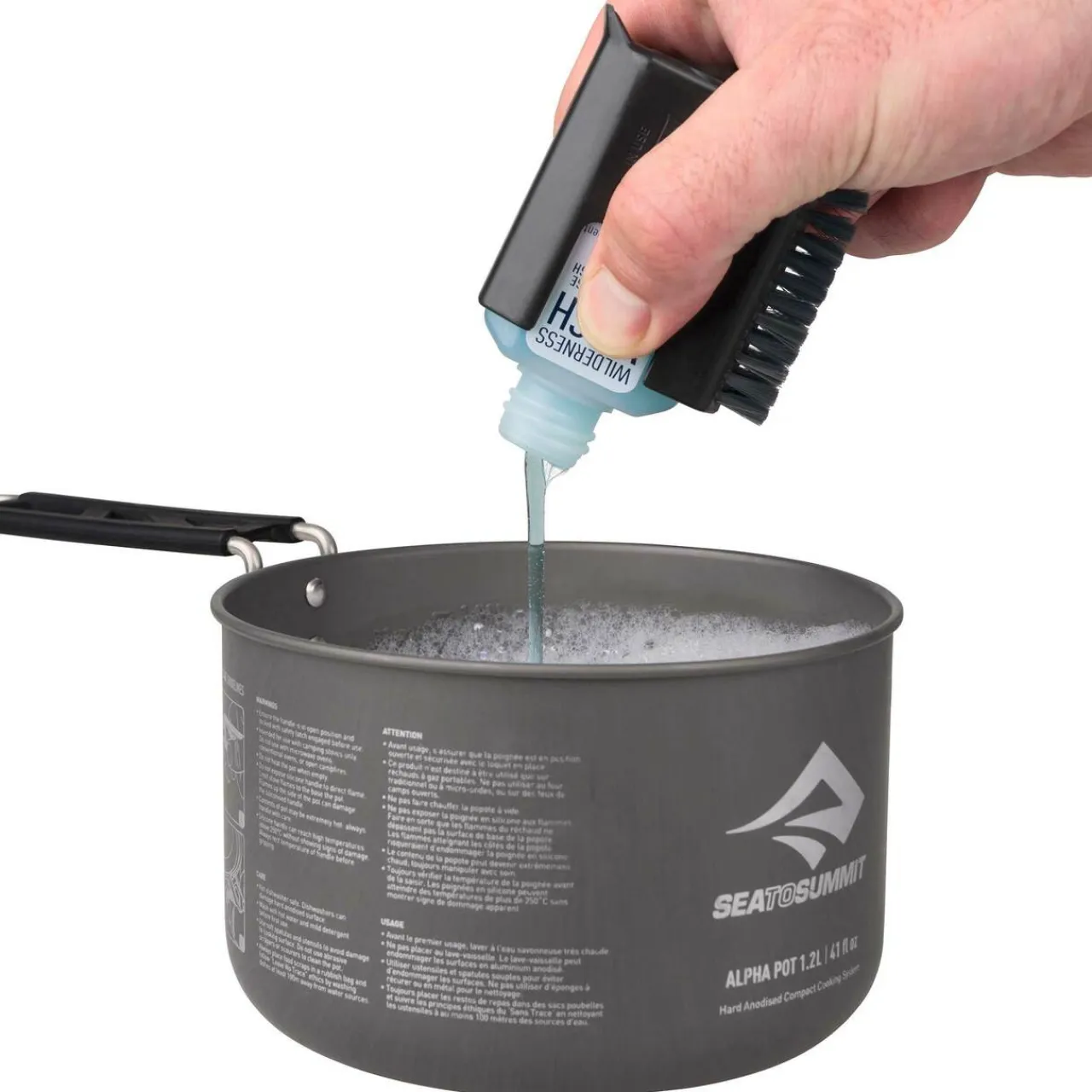 Online Camp Kitchen Pot Scrubber & Soap Kitchen Accessories