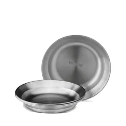 New Campfire Plate - Stainless Steel Cups Mugs Plates & Bowls