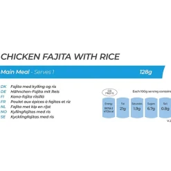 Outlet Chicken Fajita with Rice Main Meals