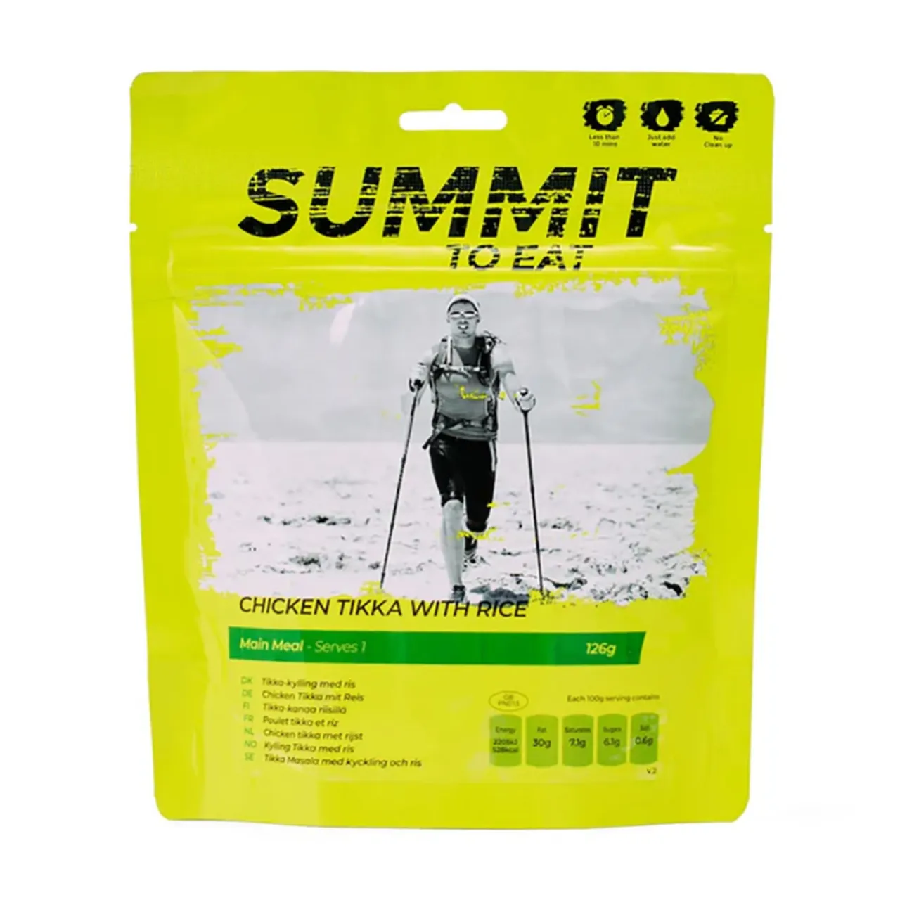 Hot Chicken Tikka with Rice Main Meals