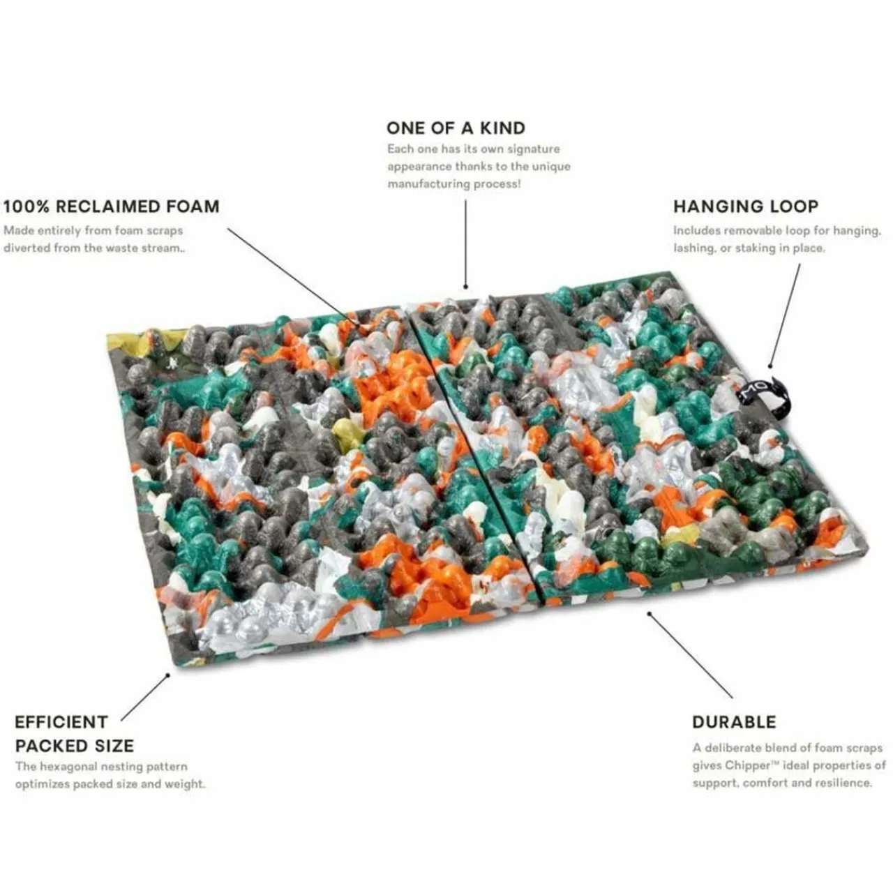 Best Chipper Reclaimed Closed-Cell Foam Seat Accessories|Seats And Sitmats