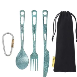 New Coloured Titanium 3-Piece Cutlery Set Cutlery & Utensils
