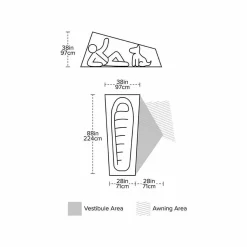 Hot Copper Spur HV UL1 Bikepacking Tent Bikepacking|One Person Tents