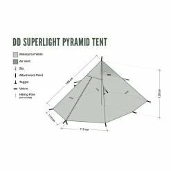 New DD Superlight Pyramid Tent Tarps