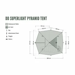 New DD Superlight Pyramid Tent Tarps