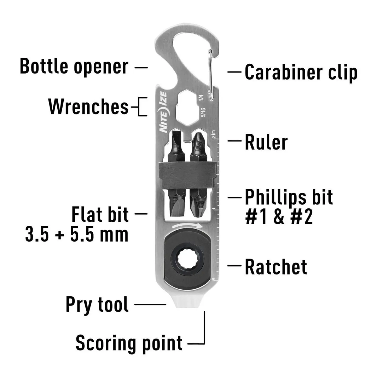 DoohicKey Ratchet Key Tool Pocket Knives & Tools