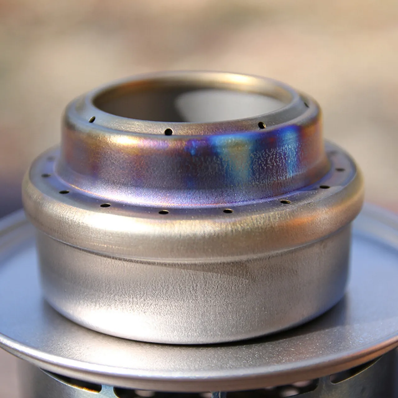 Hot EBY254 Titanium Alcohol Stove Meths & Solid Fuel Stoves