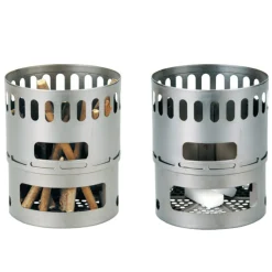 New EBY255 Titanium Alcohol Stove DX Set (Ti DX Stand & Stove) Meths & Solid Fuel Stoves
