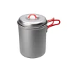 ECA616 Titanium Ultralight Deep Pot S (0.6L) Pots And Pans