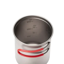 ECA616 Titanium Ultralight Deep Pot S (0.6L) Pots And Pans