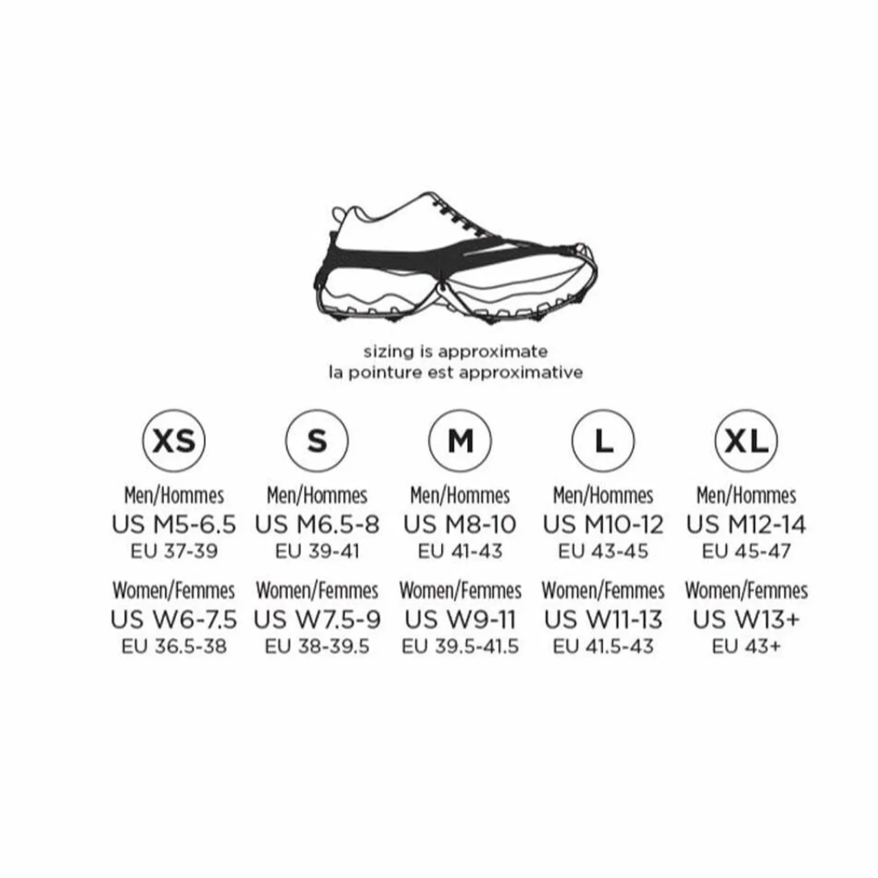 Hot EXOspikes Footwear Traction Hardware