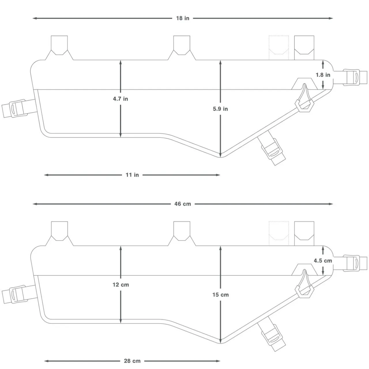 Best Expedition Frame Pack 4.5L Bikepacking