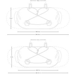 Clearance Expedition Handlebar Pack 14L Bikepacking