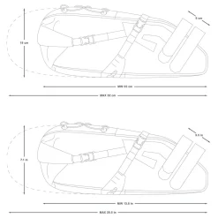 Online Expedition Saddle Pack 17L Bikepacking