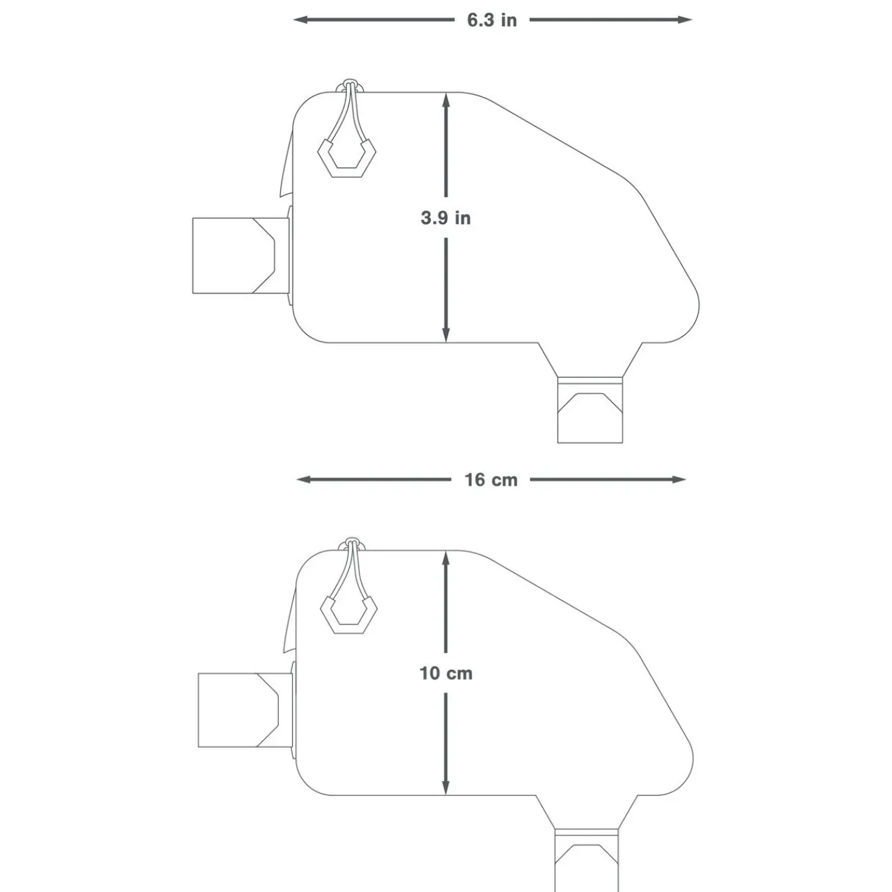 Discount Expedition Top Tube Pack 0.5L Bikepacking