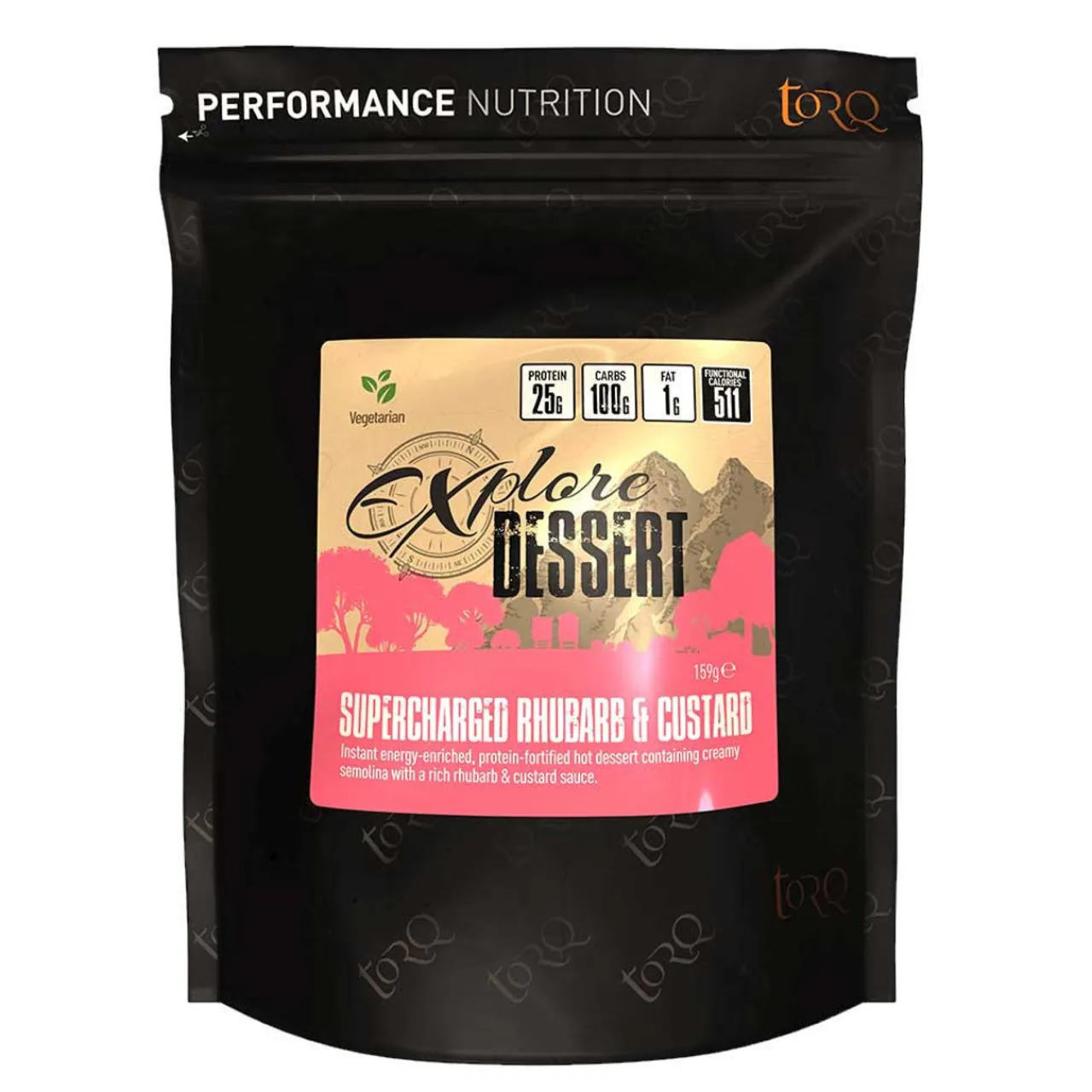 New Explore Rhubard & Custard Dessert Desserts