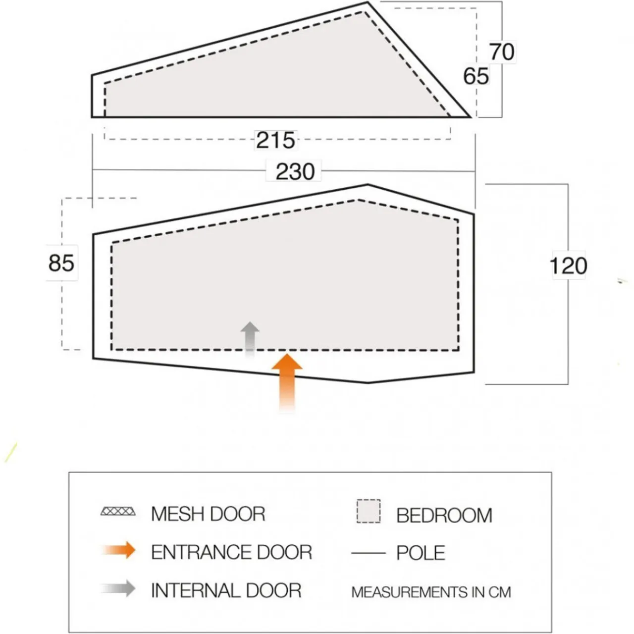 Online F10 Neon UL 1 Tent One Person Tents