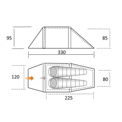 New F10 Xenon UL Air 2 Tent Bikepacking|Two Person Tents