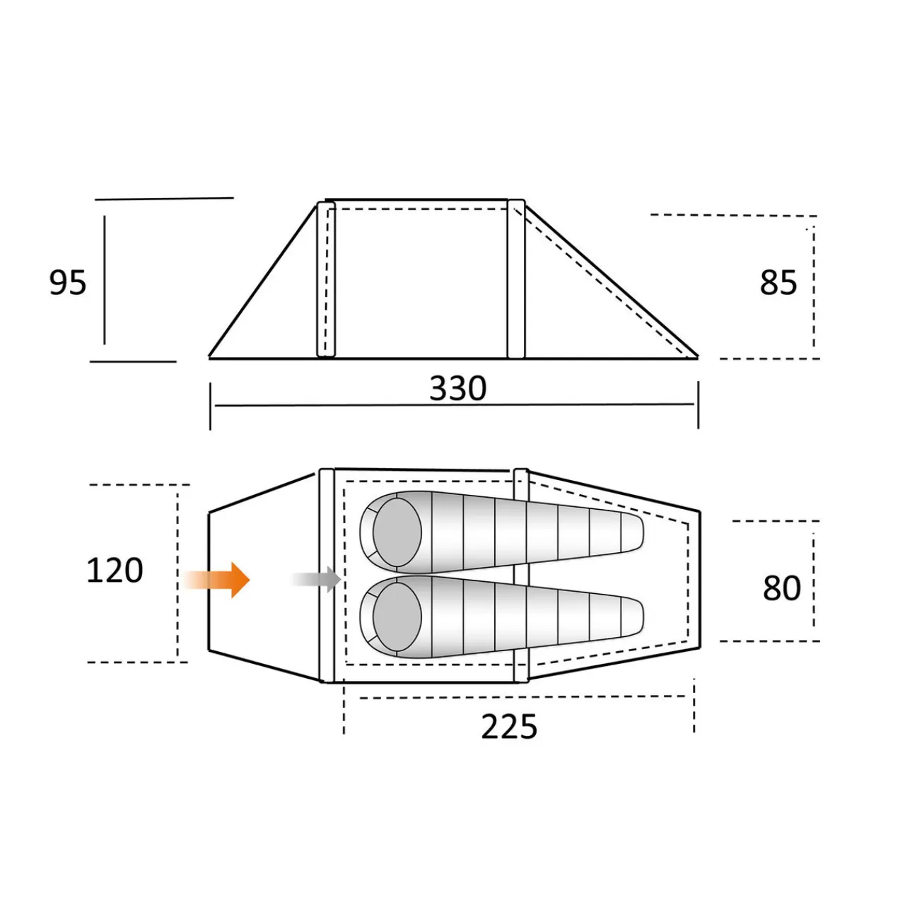 New F10 Xenon UL Air 2 Tent Bikepacking|Two Person Tents