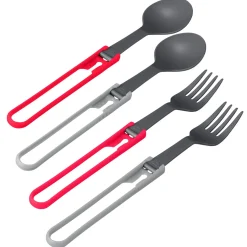 Discount Folding Utensils Spoon and Fork Kit Cutlery & Utensils