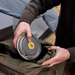 Frontier UL Collapsible Kettle Cook Set - [3 Piece] 1.1L Kettle, Cup & Bowl Cups Mugs Plates & Bowls