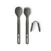 Online Frontier UL Cutlery Set - 2 Piece Long Handle Spoon & Spork Cutlery & Utensils