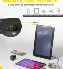 Sale Fusion Flex 6 Portable Solar Power Panel Solar Chargers|Accessories