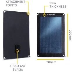 Sale Fusion Flex 6 Portable Solar Power Panel Solar Chargers|Accessories