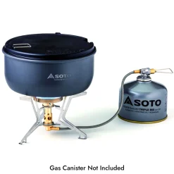 Hot Fusion Trek Stove with Micro Regulator Gas Stoves