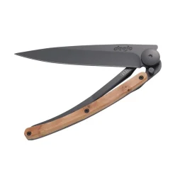 Hot 37g Knife - Black/Juniper Wood Pocket Knives & Tools