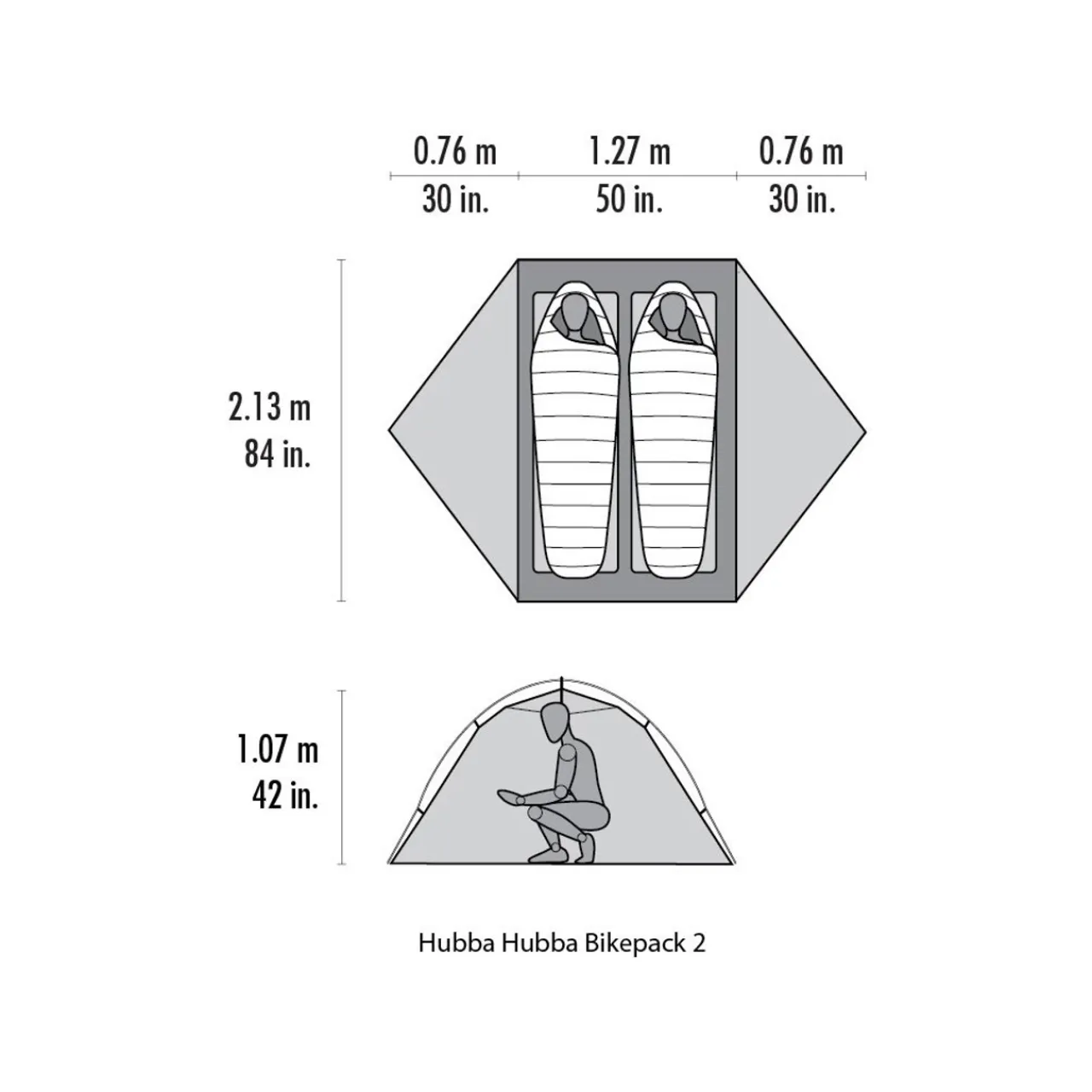 Outlet Hubba Hubba Bikepack 2 Tent Bikepacking|Two Person Tents