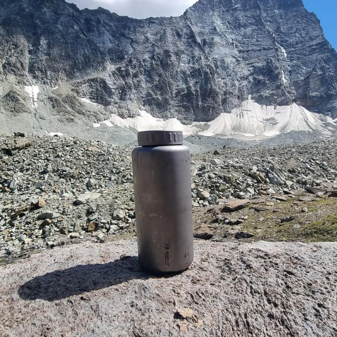 Online Large Titanium Water Bottle 1200ml - Wide Mouth Water Bottles