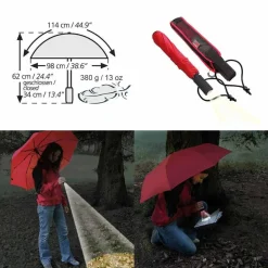 Hot Light Trek Automatic Flashlite Umbrella Accessories|Umbrellas