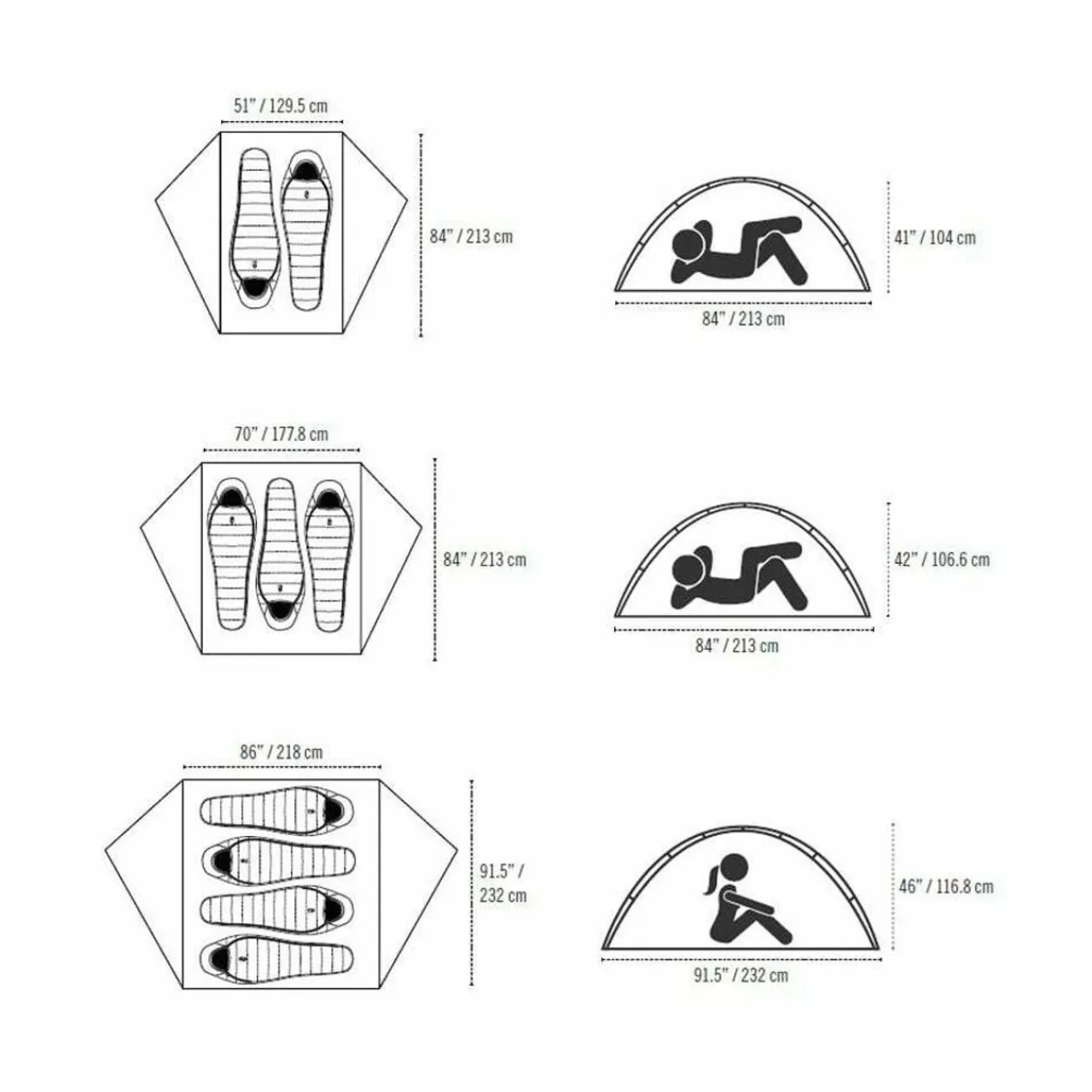 Clearance Meteor 3000 4P Tent Four+ Person Tents