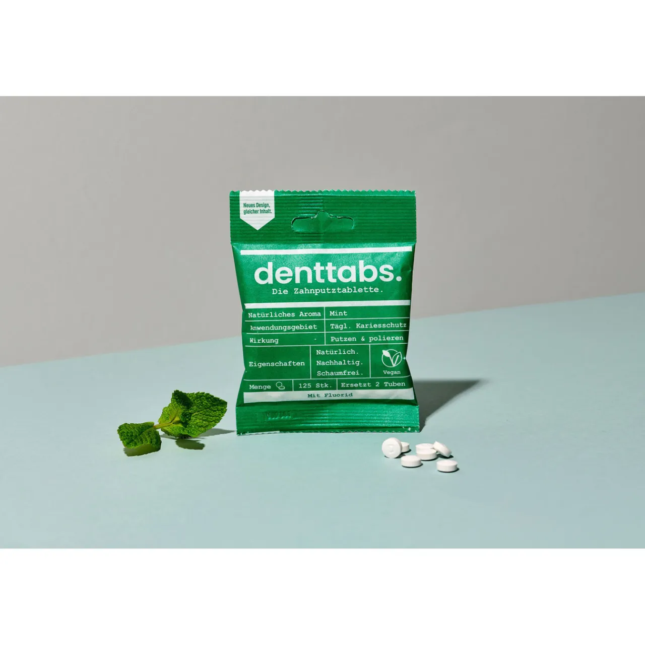 Clearance Mint Toothpaste Tablets with Fluoride - 125 Pack Other Washroom|Washroom Accessories